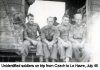 Unidentified soldiers on trip from Czech to Le Havre