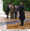 Harold Connor, 405-B, placing wreath at Tomb of Unk Soldier (2004)