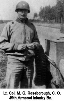 Lt. Col. M. G. Roseborough