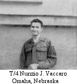T/3 Nunzio J. Vaccaro
