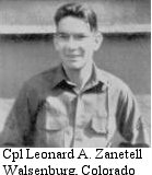 Cpl Leonard A. Zanetell