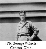 Pfc George Vukich