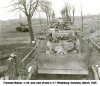 Freeman Barber, 36-C and crew, Rheinberg, Germany, Mar 45