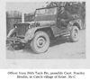 Officer, Capt. Brodin, Stupno Czech, 36-C