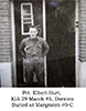 Pvt. Elbert Hart, KIA Dorsten 29 Mar 45, 49-C