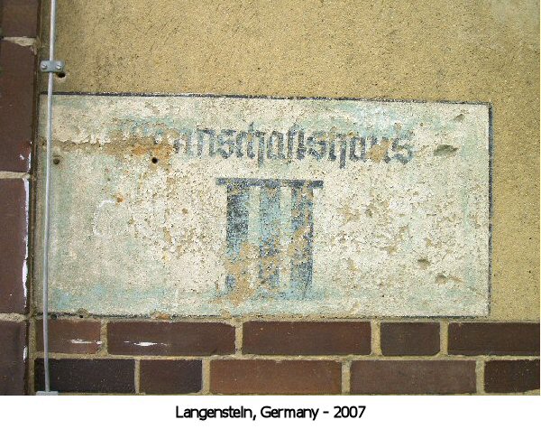 Langenstein survivors being taken to a hospital.