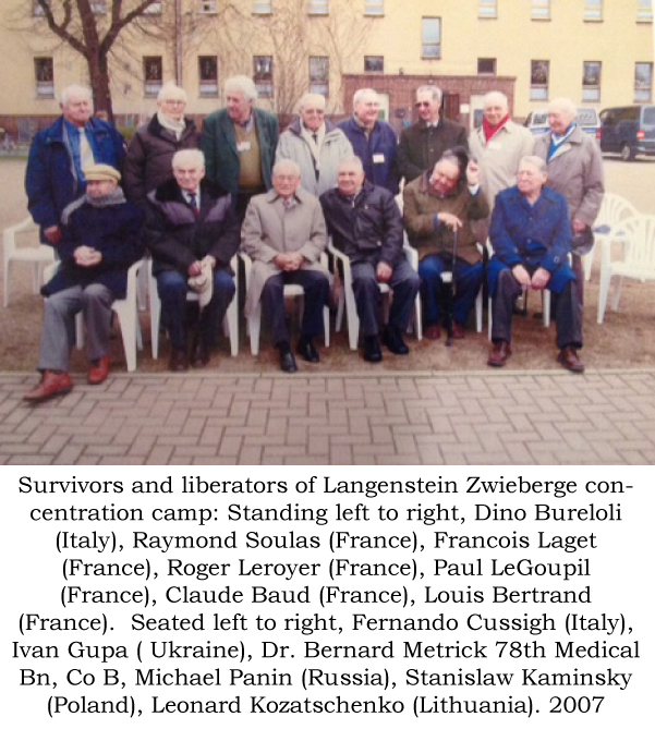 Survivors and liberators of Langenstein, 2007