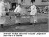 Langenstein survivors being taken to a hospital.
