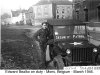 T/5 Bealko, 18-A, on duty in Mons, Belgium