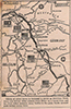 Map of Rhine Crossing. March, 1945