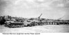 Wrecked German vehicles at Pilsen, Czech, airport